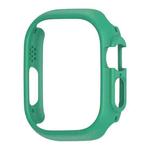 For Apple Watch Ultra 49mm PC Hollow Electroplating Protective Case(Light Green)