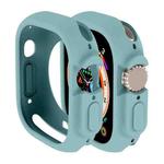 For Apple Watch Ultra 49mm Candy TPU Protective Case(Green)