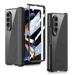 For Samsung Galaxy Z Fold4 GKK Integrated Magnetic Hinged Phantom Phone Case(Black)