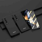 For Samsung Galaxy Z Fold4 GKK Integrated Ultra-thin Full Coverage Phone Flip Case(Black)
