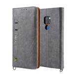 For Huawei Mate 20 CMai2 Kaka Series Litchi Texture Horizontal Flip Leather Case with Holder & Card Slots(Grey)