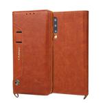 For Huawei P30 CMai2 Kaka Series Litchi Texture Horizontal Flip Leather Case with Holder & Card Slots(Brown)