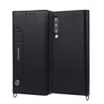 For Huawei P30 CMai2 Kaka Series Litchi Texture Horizontal Flip Leather Case with Holder & Card Slots(Black)