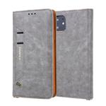 For iPhone 11 Pro CMai2 Kaka Series Litchi Texture Horizontal Flip Leather Case with Holder & Card Slots(Grey)