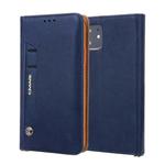 For iPhone 11 Pro Max CMai2 Kaka Series Litchi Texture Horizontal Flip Leather Case with Holder & Card Slots(Blue)