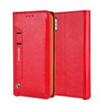 For iPhone XS Max CMai2 Kaka Series Litchi Texture Horizontal Flip Leather Case with Holder & Card Slots(Red)