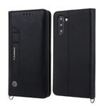 For Galaxy Note10 CMai2 Kaka Series Litchi Texture Horizontal Flip Leather Case with Holder & Card Slots(Black)