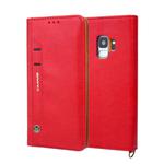 For Galaxy S9 CMai2 Kaka Series Litchi Texture Horizontal Flip Leather Case with Holder & Card Slots(Red)