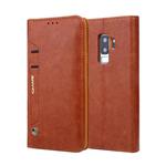 For Galaxy S9+ CMai2 Kaka Series Litchi Texture Horizontal Flip Leather Case with Holder & Card Slots(Brown)
