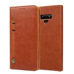 For Galaxy Note9 CMai2 Kaka Series Litchi Texture Horizontal Flip Leather Case with Holder & Card Slots(Brown)