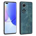 For Honor 50 Pro / Huawei nova 9 Pro AZNS 3D Embossed Skin Feel Phone Case(Dark Green)
