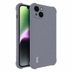 For iPhone 14 imak Shockproof Airbag TPU Phone Case(Matte Grey)