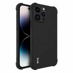 For iPhone 14 Pro imak Shockproof Airbag TPU Phone Case(Matte Black)