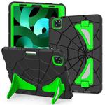 For iPad Pro 11 2018/2020/2021 / Air5 10.9 2022 / Air4 10.9 2020 Shockproof Protective Tablet Case(Black+Green)