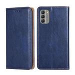 For Nokia G400 Gloss Oil Solid Color Magnetic Leather Phone Case(Blue)