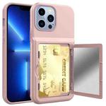 For iPhone 13 Pro Shockproof PC + TPU Protective Case(Rose Gold)