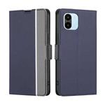 For Xiaomi Redmi A1 Twill Texture Side Button Leather Phone Case(Blue)