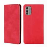 For Nokia G400 Skin Feel Magnetic Leather Phone Case(Red)
