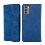 For Nokia G400 Skin Feel Magnetic Leather Phone Case(Blue)