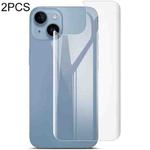 For iPhone 14 2pcs imak Curved Hydrogel Film Pnone Back Protector