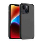 For iPhone 14 Plus Mutural Moying Series TPU Phone Case(Black)