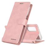 For Galaxy S20 Plus GOOSPERY BLUE MOON DIARY Crazy Horse Texture Horizontal Flip Leather Case With Bracket & Card Slot & Wallet(Pink)