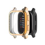 For Garmin Venu Sq 2 Full Coverage TPU Electroplating Watch Case(Rose Gold)