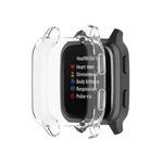 For Garmin Venu Sq 2 Full Coverage TPU Electroplating Watch Case(Transparent)