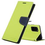 GOOSPERY FANCY DIARY For Galaxy S20+ Horizontal Flip PU Leather Case, with Holder & Card Slots & Wallet(Green)