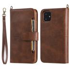 For iPhone 11 Multifunctional Detachable Magnetic Horizontal Flip Leather Case with Card Slots & Holder & Wallet & Photo Frame(Coffee)