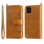 For iPhone 11 Multifunctional Detachable Magnetic Horizontal Flip Leather Case with Card Slots & Holder & Wallet & Photo Frame(Brown)
