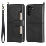 For Galaxy Note 10 Multifunctional Detachable Magnetic Horizontal Flip Leather Case with Card Slots & Holder & Wallet & Photo Frame(Black)