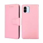 For Xiaomi Redmi A1 Crystal Texture Leather Phone Case(Pink)