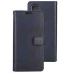 For Galaxy S20 GOOSPERY Mansoor Series Crazy Horse Texture Horizontal Flip Leather Case With Bracket & Card Slot & Wallet(Navy Blue)