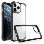 For iPhone 11 Pro Water Cube High Transparent Space Phone Case(Black)