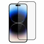 For iPhone 14 Pro HD Big Curved Armor Tempered Glass Film