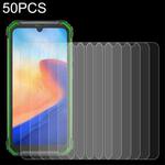 For Blackview BV7200 50pcs 0.26mm 9H 2.5D Tempered Glass Film