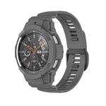 For Samsung Galaxy Watch4 Classic 46mm TPU Integrated Sport Watch Band(Grey)