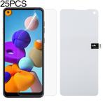 For Galaxy A21 25 PCS Full Screen Protector Explosion-proof Hydrogel Film