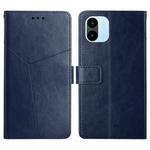 For Xiaomi Redmi A1 HT01 Y-shaped Pattern Flip Leather Phone Case(Blue)