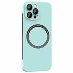 For iPhone 14 Pro Magsafe Rimless PC Phone Case with Lens Film(Sky Blue)