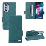 For Motorola Edge X30 / Edge 30 Pro / Edge+ 2022 Magnetic Clasp Leather Phone Case(Green)