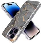 For iPhone 14 Pro Max Marble Pattern IMD Phone Case(P-GWL10036)