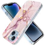 For iPhone 14 Plus Marble Pattern IMD Phone Case(P-GWL10037)