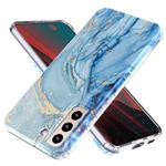 For Samsung Galaxy S22+ 5G Marble Pattern IMD Phone Case(P-GWL10034)