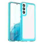 For Samsung Galaxy S23+ 5G Colorful Series Acrylic + TPU Phone Case(Transparent Blue)