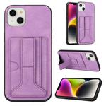 For iPhone 14 Plus Dream PU+TPU Four-corner Shockproof Phone Case(Purple)