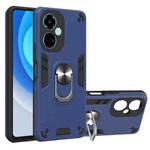 For Tecno Camon 19/Camon 19 Pro 5G 2 in 1 Armour Series PC + TPU Protective Phone Case(Blue)