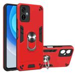For Tecno Camon 19 Neo 2 in 1 Armour Series PC + TPU Protective Phone Case(Red)