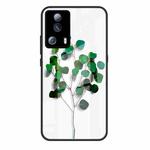 For Xiaomi Civi 2 Colorful Painted Glass Phone Case(Sapling)